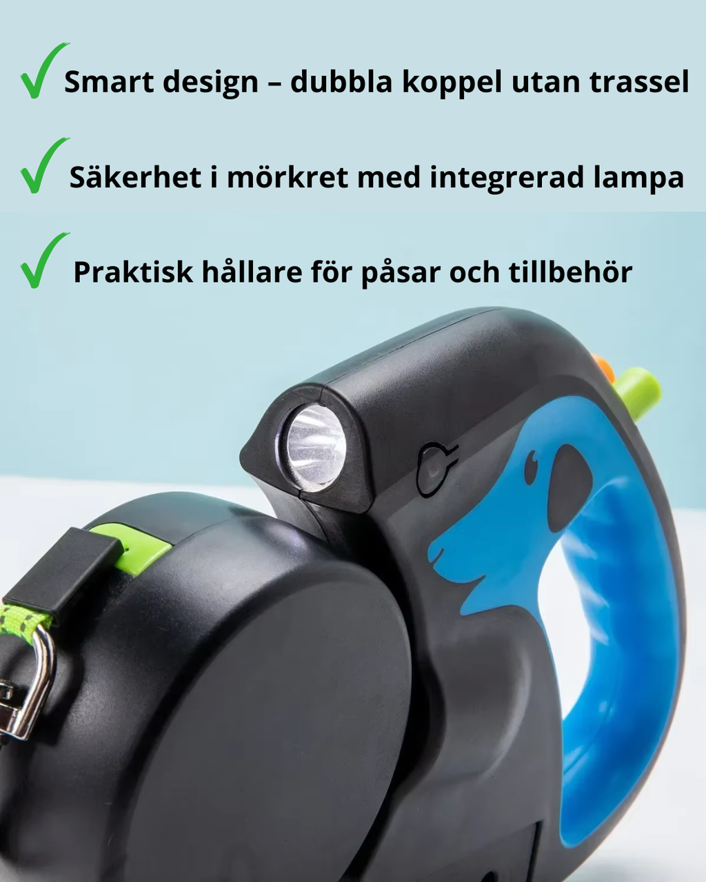 DubbelKopplet™ – 3-i-1-lösningen som gör varje promenad enklare